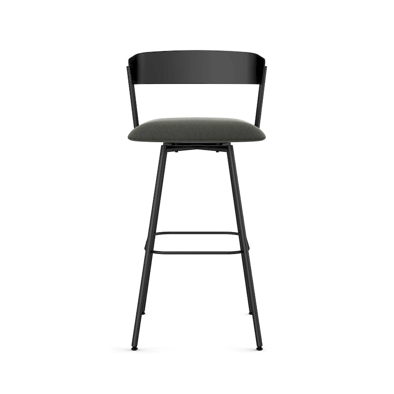 Tabouret de comptoir et de bar pivotant style scandinave avec assise rembourrée – Plusieurs options