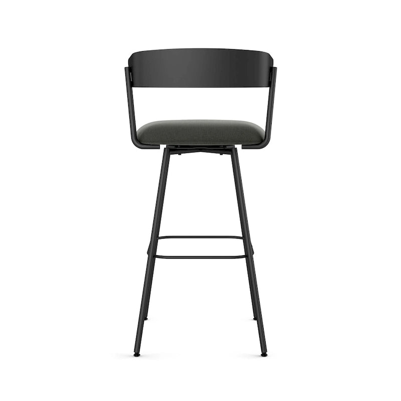 Tabouret de comptoir et de bar pivotant style scandinave avec assise rembourrée – Plusieurs options
