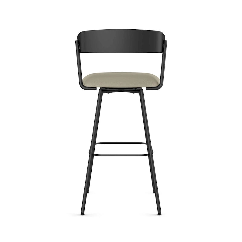 Tabouret de comptoir et de bar pivotant style scandinave avec assise rembourrée – Plusieurs options