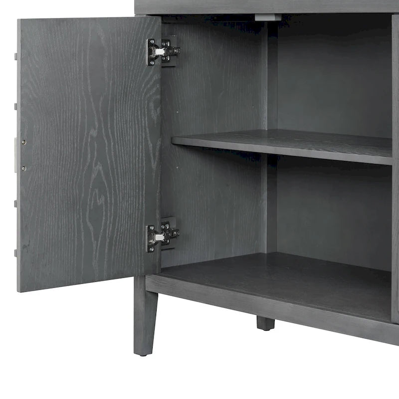 Enfilade Rétro avec Portes Bombées