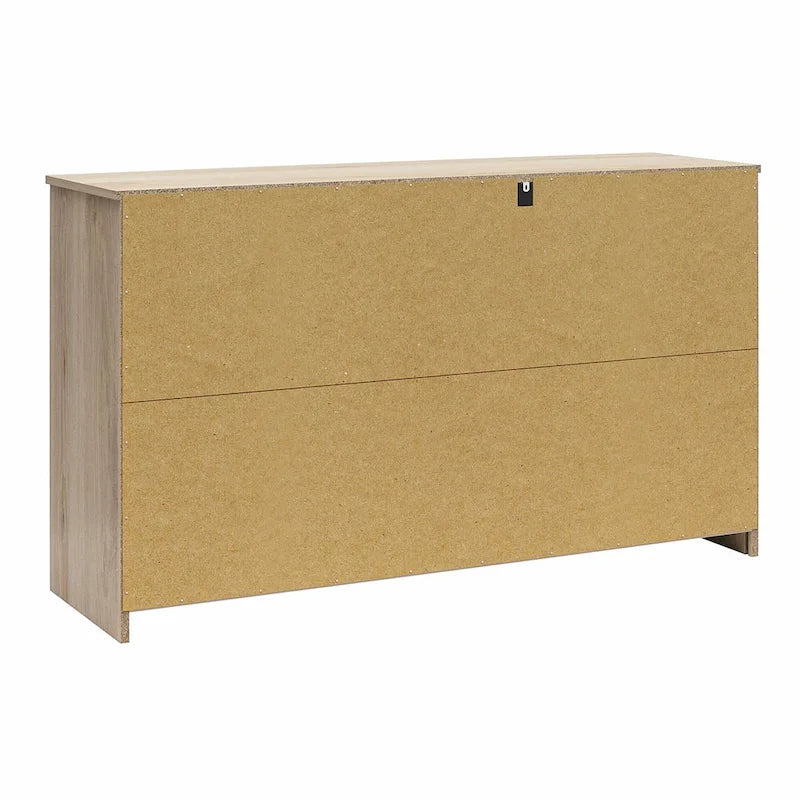 Commode large à 6 tiroirs avec assemblage rapide